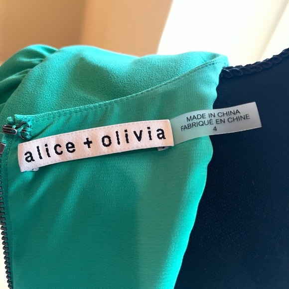 Alice and Olivia Fable Ruffle Dress Tiered Dress - Picture 7 of 8